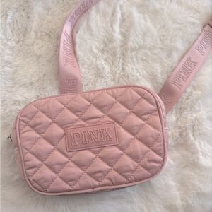 victoria secret pink cross body belt bag